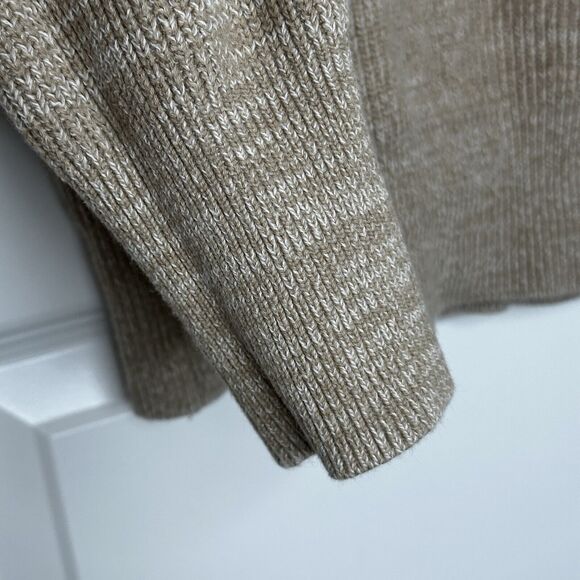 Free People Too Good Heathered Beige Knit Sweater - Picture 8 of 11
